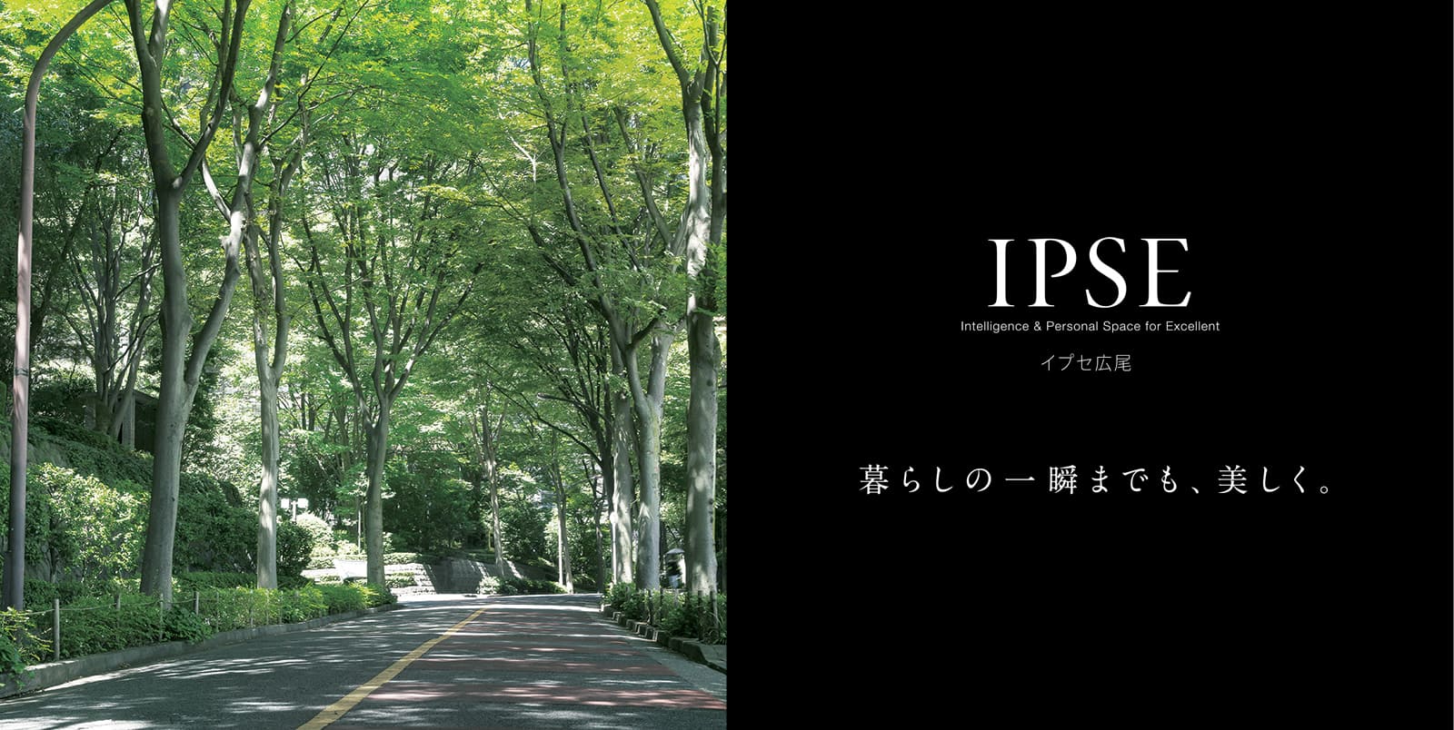 イプセ広尾 IPSE Intelligence & Personal Space for Excellent 暮らしの一瞬までも、美しく